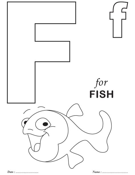 All our alphabet coloring pages use familiar pictures to help kids learn to recognize letters and sounds through words. Printables Alphabet F Coloring Sheets | Download Free ...