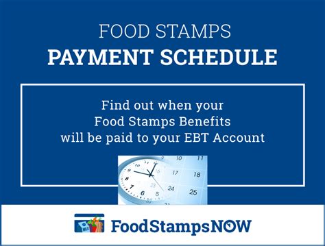 Generally, you have the option of contacting these facilities by phone or visiting them in person. Food Stamps Schedule 2019 - Food Stamps Now