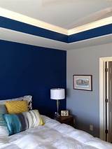 When you peel the tape off, the underlying color will get revealed. Lasun's Painting : Interior Painting | Gray + Blue Bedroom
