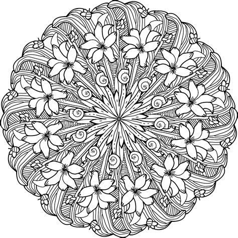 Free Printable Coloring Pages For Adults Advanced