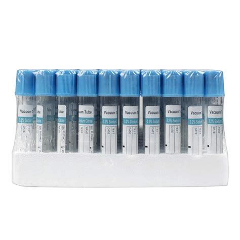 Buy 2 Ml Buffered Sodium Citrate Blood Collection Tubes 100 Pcs Bl Oo D