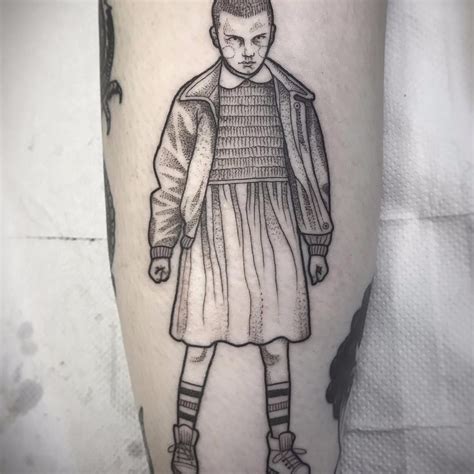 Check spelling or type a new query. #SusanneKonig | Eleven by #Suflanda. #tattoo #illustration | Geek tattoo, Stranger things tattoo ...