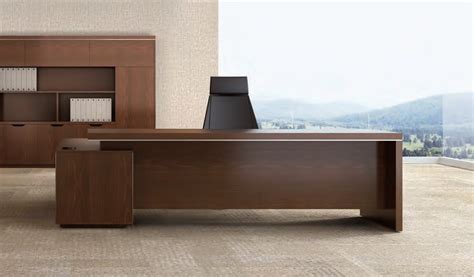 Check out our desk side table selection for the very best in unique or custom, handmade pieces from our coffee & end tables shops. Contemporary Office Table With Side Credenza: Boss's Cabin