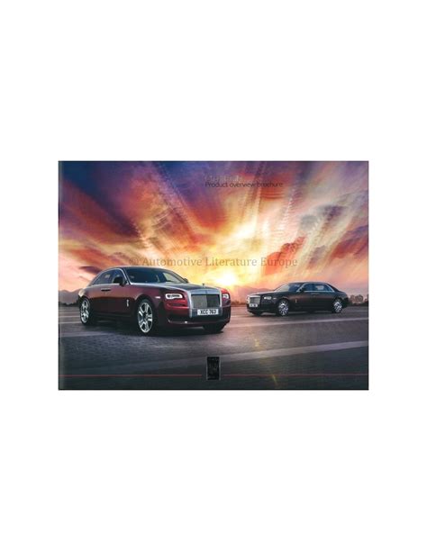 2015 Rolls Royce Ghost Brochure English