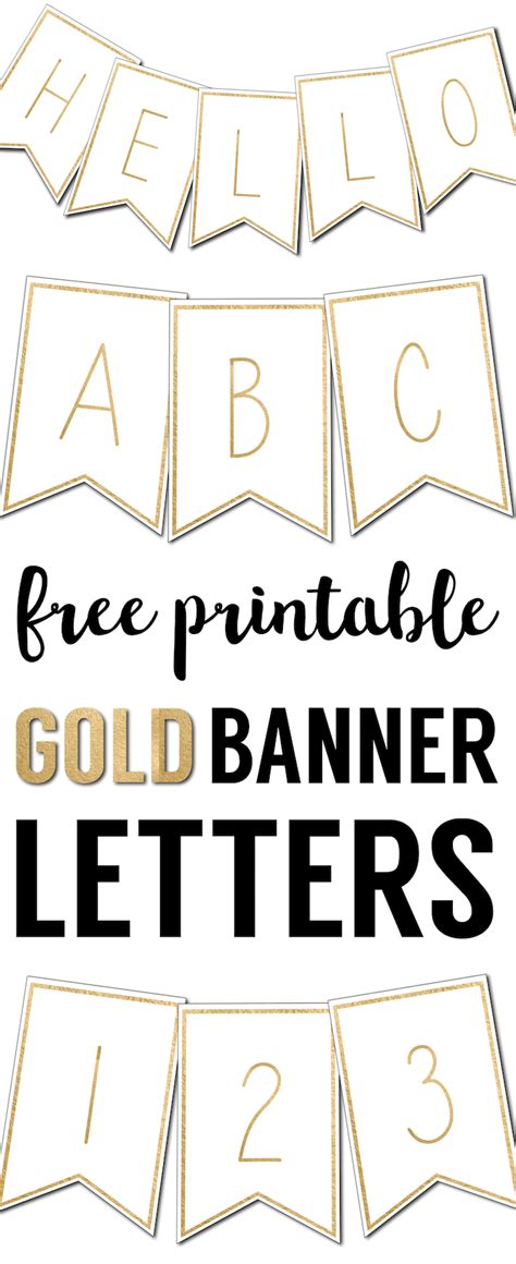 printable banner letters templates paper trail design