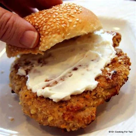 Nothing says comfort food like this easy fried pork tenderloin sandwich. Oven Fried Pork Tenderloin Sandwiches | 101 Cooking For Two