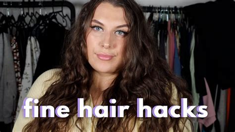 How To Get Instantly Thicker Looking Hair Ad Youtube