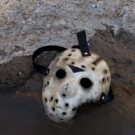 Mask Part 7 The New Blood Jason Voorhees Friday The 13th Etsy Uk