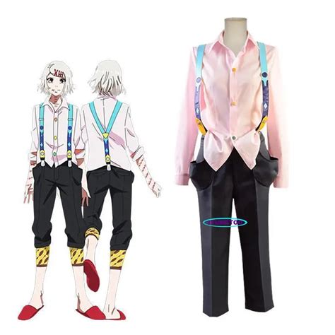 Anime Tokyo Ghoul Cosplay Juzo Suzuya Rei Costume Full Set Men Women