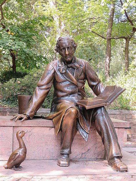 Statue Of Hans Christian Andersen By Georg John Lober In Central Park
