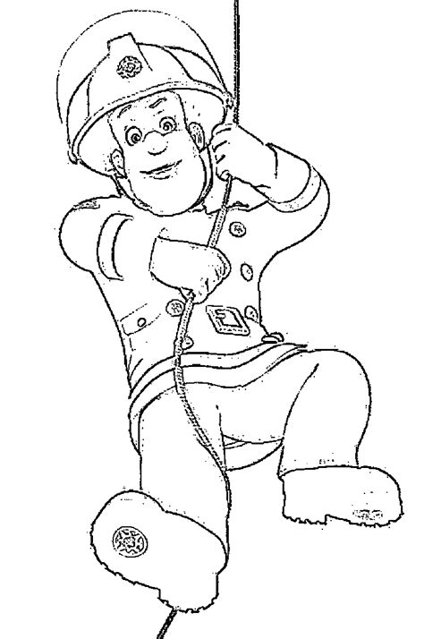 Fireman Sam Coloring Pages Free Printable 5 Fireman Sam Coloring Pages