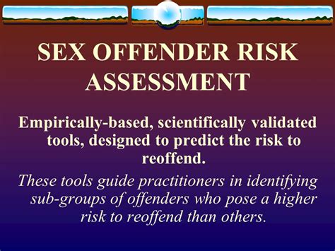 managing sex offenders in the community what you need to know ppt download