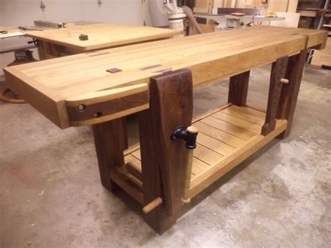 I won't repeat everything we're following the split top roubo plans from benchcrafted (pictured to the right), which are very thorough and thoughtful. Red's Roubo Bench - by BigRedKnothead @ LumberJocks.com ~ woodworking community