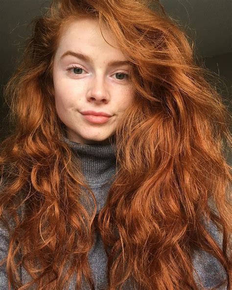 Sofie Devlin Red Curly Hair Natural Red Hair Ginger Hair