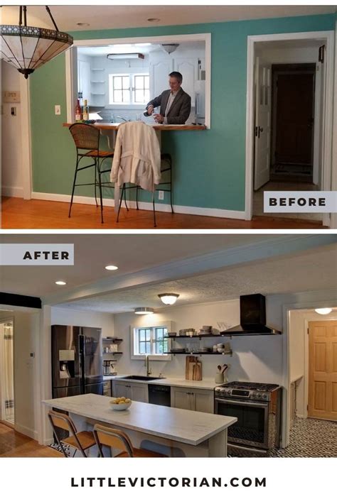 Galley Kitchen Remodel Before And After Home Design Ideas