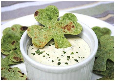 Delicious St Patricks Day Appetizers Pita Chips Tortilla Chips