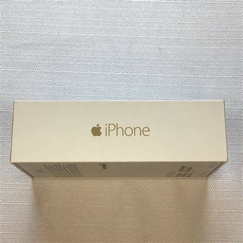 Apple Iphone 6 Box Only For Gold 16gb Ebay