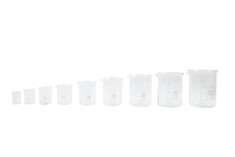 Fe053484 Simax Glass Beaker Squat Form Pack Of 10 Philip Harris