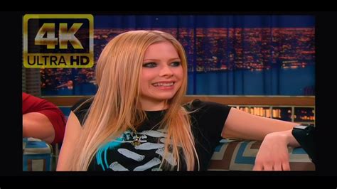 Avril Lavigne Interview Conan Obrien 16122004 Restored Ia 4k Uhd Youtube