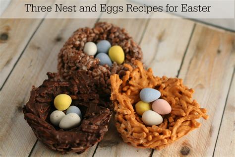 Three Easter Birds Nest Recipes Wisconsin Mommy