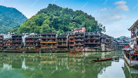 Premium Photo Beautiful Scenery Of Fenghuang Ancient Town