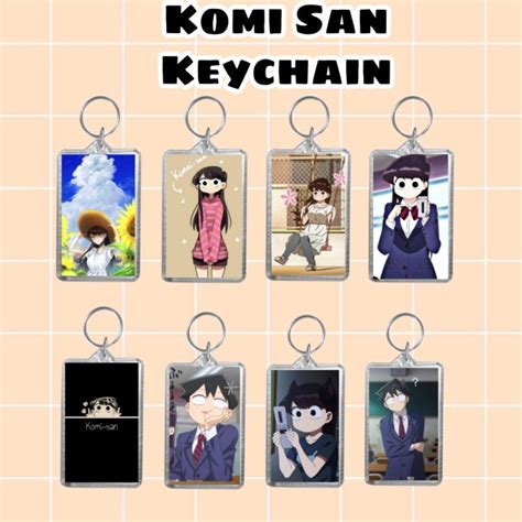 Komi San Acylic Keychain Anime Shopee Philippines