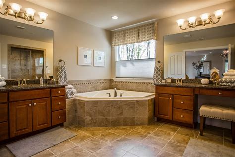 Primary bathrooms | powder rooms. Master Bathroom with a Soaking Tub! #QBH #CalvertCounty # ...
