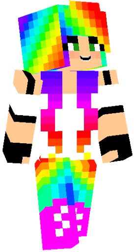Happy Rainbow Girl Slim Nova Skin Nova Skin Gallery Rainbow