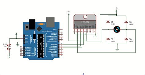 Dc Motor Speed Control With Arduino Pwm And Potentiometer Ee Diary
