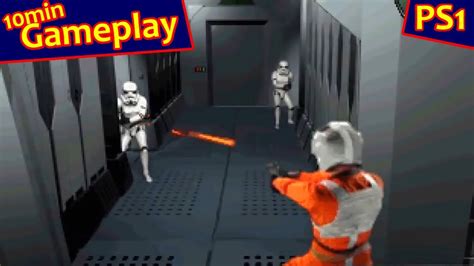 Star Wars Rebel Assault Ii Ps1 Gameplay Youtube
