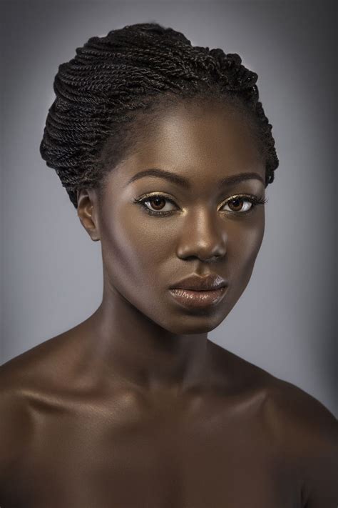 Beauty Shoot Simple Huget Photography Princess Pro Mua Dark Skin