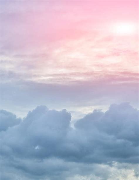 Gray Cloud And Sun Light In Sky Photography Backdrop J
