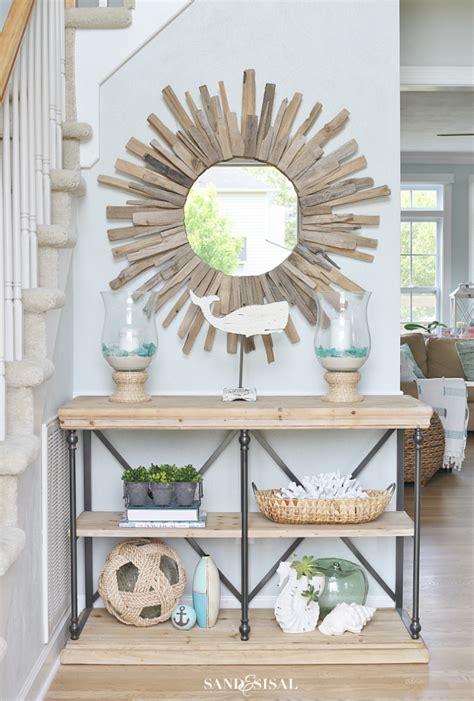Kind of in love with this whole. Elegant Beach Interior Design Coastal Style Tv Stand # ...