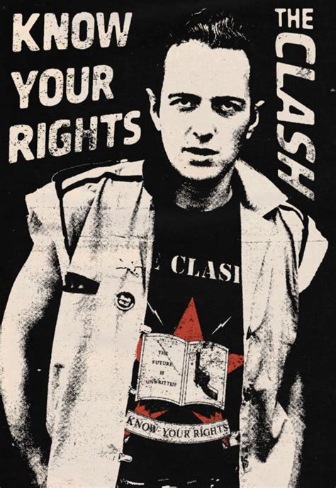 Know Your Rights The Clash 1982 The Clash The Clash Band Rock