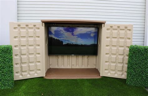 MirageVision Outdoor TV Console/Enclosure - TV Lifts and Cabinets | Outdoor, Outdoor tv, Outdoor ...