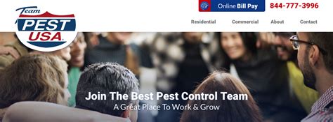 Yet we understand that when you contract with a pest control company, you are entrusting. Job Listings - Team Pest USA Jobs