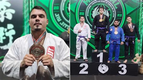 atleta londrinense é vice campeão no mundial de jiu jitsu acima de 100kg tem londrina