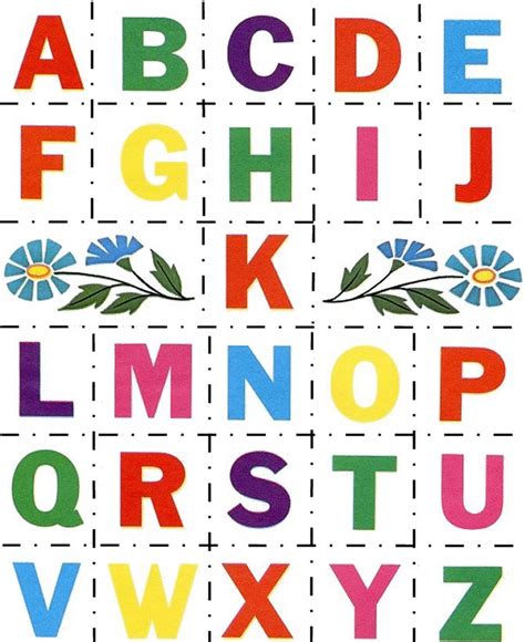 Printable Alphabet Letters To Print Out And Cut Thekidsworksheet