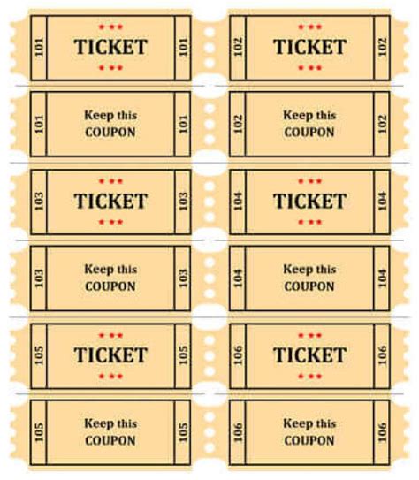 40 free editable raffle movie ticket templates 40 free editable raffle movie ticket templates