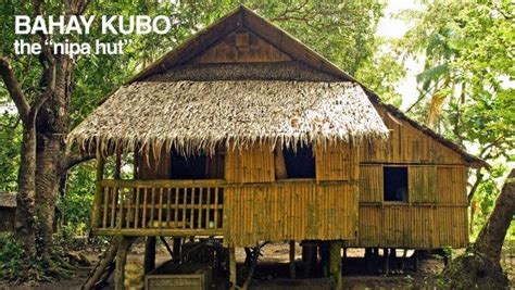 My Nipa Hut Bahay Kubo Bamboo House Design Filipino House