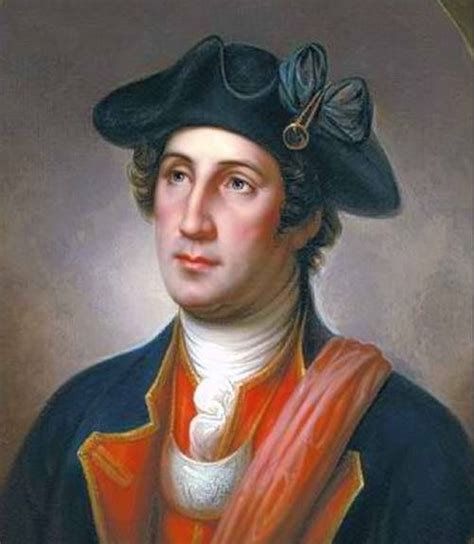 Young George Washington Portrait