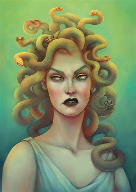 Gorgon Medusa Art Artist Fantasy Art