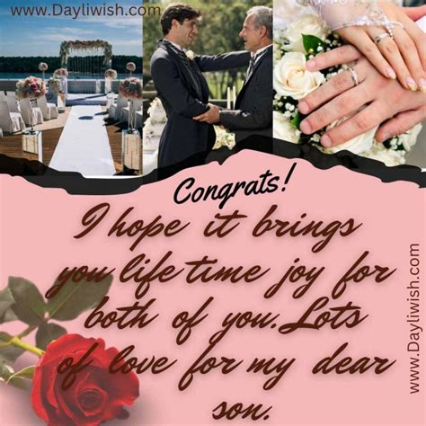 Oct 2023 Heartfelt Happy Wedding Wishes For Son