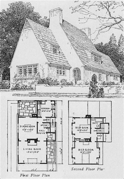 Old English Cottage Floor Plans