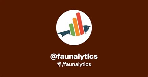 Faunalyticss Link In Bio Twitter And Socials Linktree