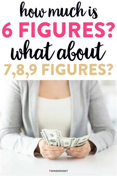 How Much Is 6 Figures Six Figure Salary 8910 Figures Twins Mommy