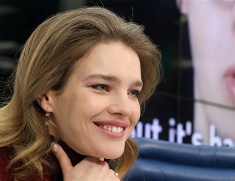 NATALIA VODIANOVA at a Press Conference in Moscow 02/05/2019 - HawtCelebs