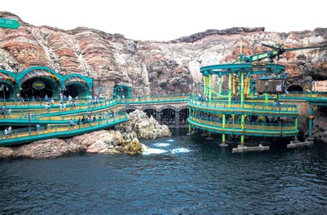 Chiba Japan Mysterious Island Attraction In Tokyo Disneysea Located In Urayasu Chiba Japan
