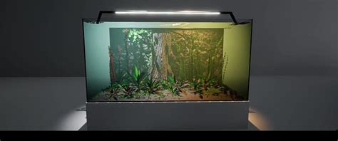 3d Model Aquariums Customizable Vr Ar Low Poly Cgtrader