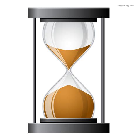 Hourglass Icon Free Vector Eps By Vectorcopy Hourglass Vector Free Sandclock